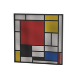 Load image into Gallery viewer, Pixel Brick Art Kit - Red, Blue and Yellow
