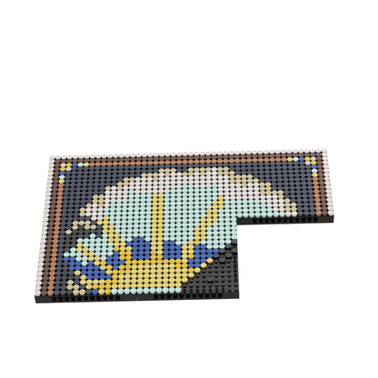 Pixel Brick Art Kit – Sunny Whale