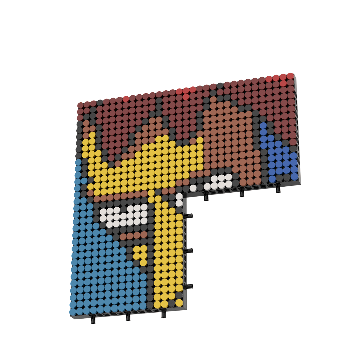 Pixel Bric Art Kit – The Simpsons Sideshow Bob