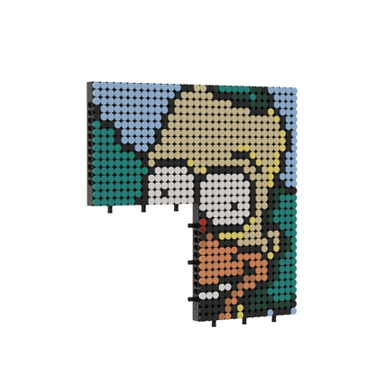 Pixel Brick Art Kit – The Simpsons Krusty the Clown