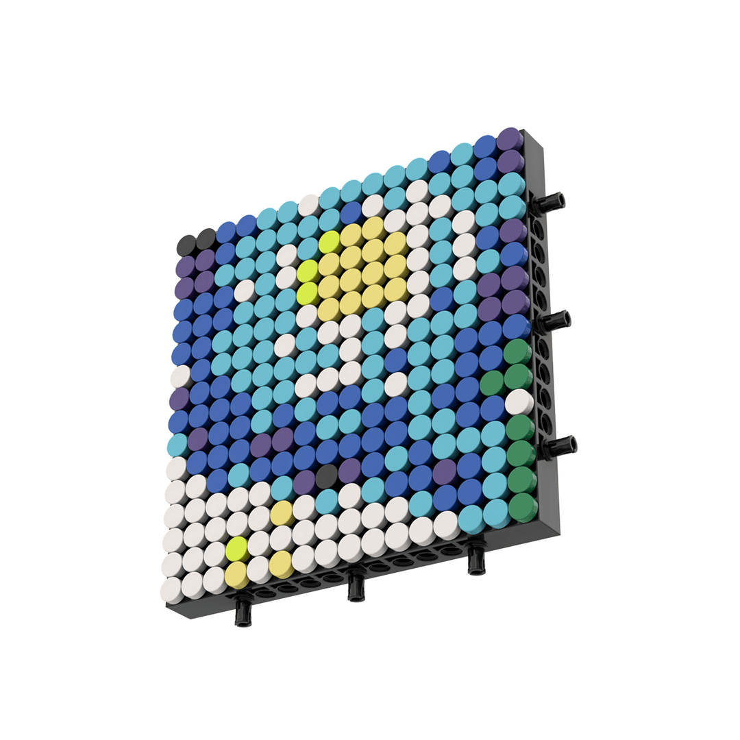 Pixel Brick Art Kit – Starry Road with Cypress