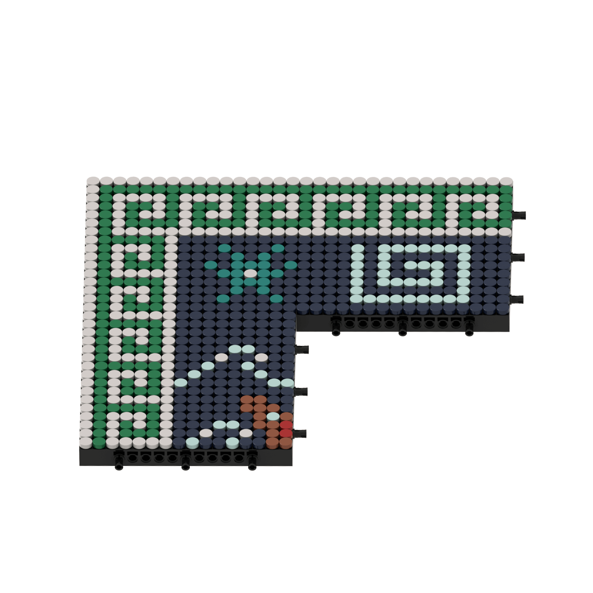 Pixel Brick Art Kit – The Odyssey – My Pixel Walls