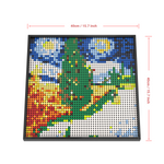 Load image into Gallery viewer, Pixel Brick Art Kit – Starry Road with Cypress
