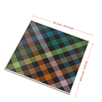 Pixel Brick Art Kit - Vivid Harmony (80x80)