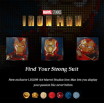 Load image into Gallery viewer, Pixel Brick Art - Marvel Studios Iron Man
