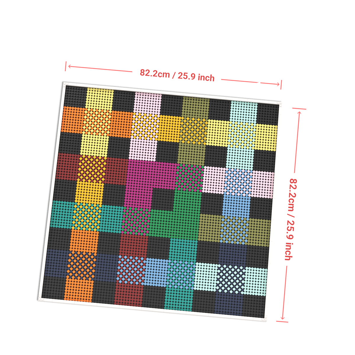 Pixel brick art kit   the harmony grid