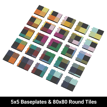 Pixel Brick Art Kit - The Harmony Grid