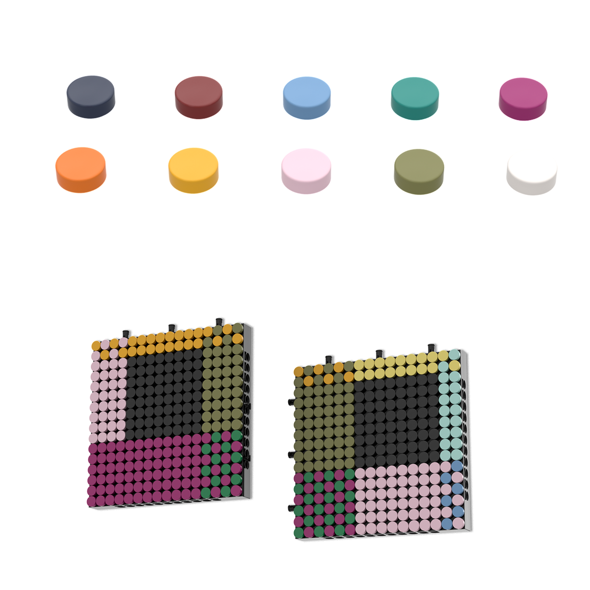 Pixel Brick Art Kit - The Harmony Grid