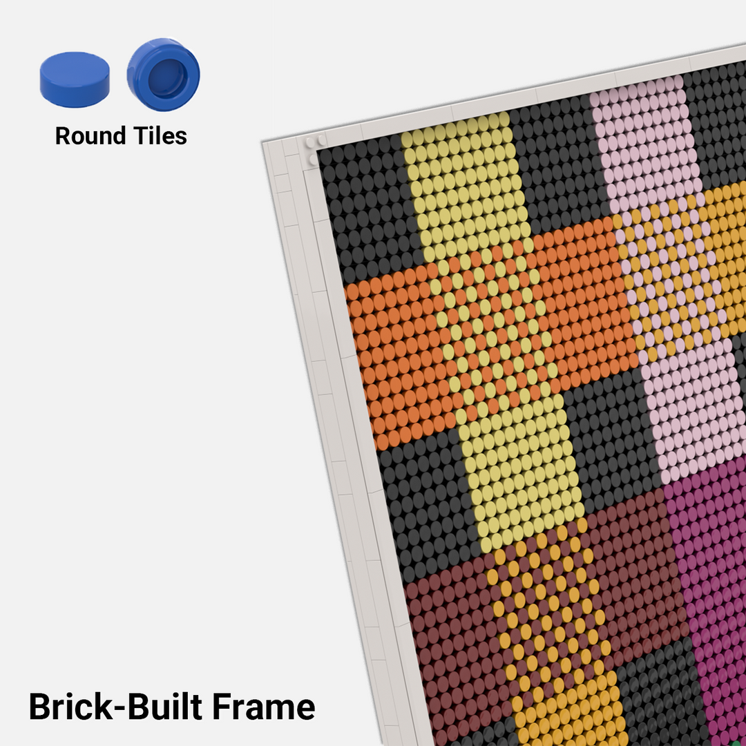 Pixel Brick Art Kit - The Harmony Grid