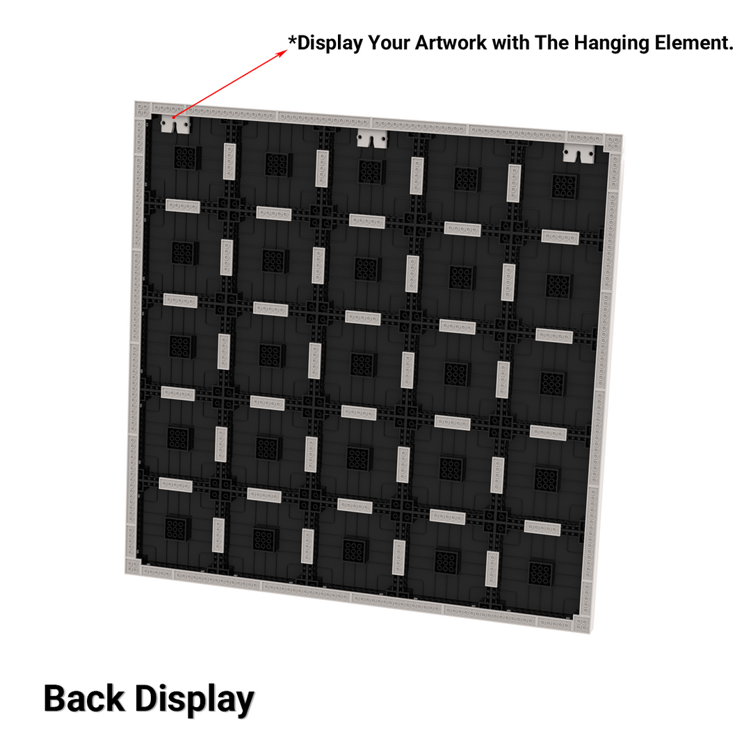 Pixel Brick Art Kit - Vivid Harmony (80x80)