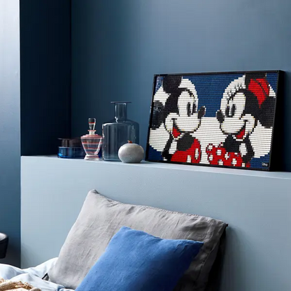 Pixel Brick Art - Disney's Mickey Mouse