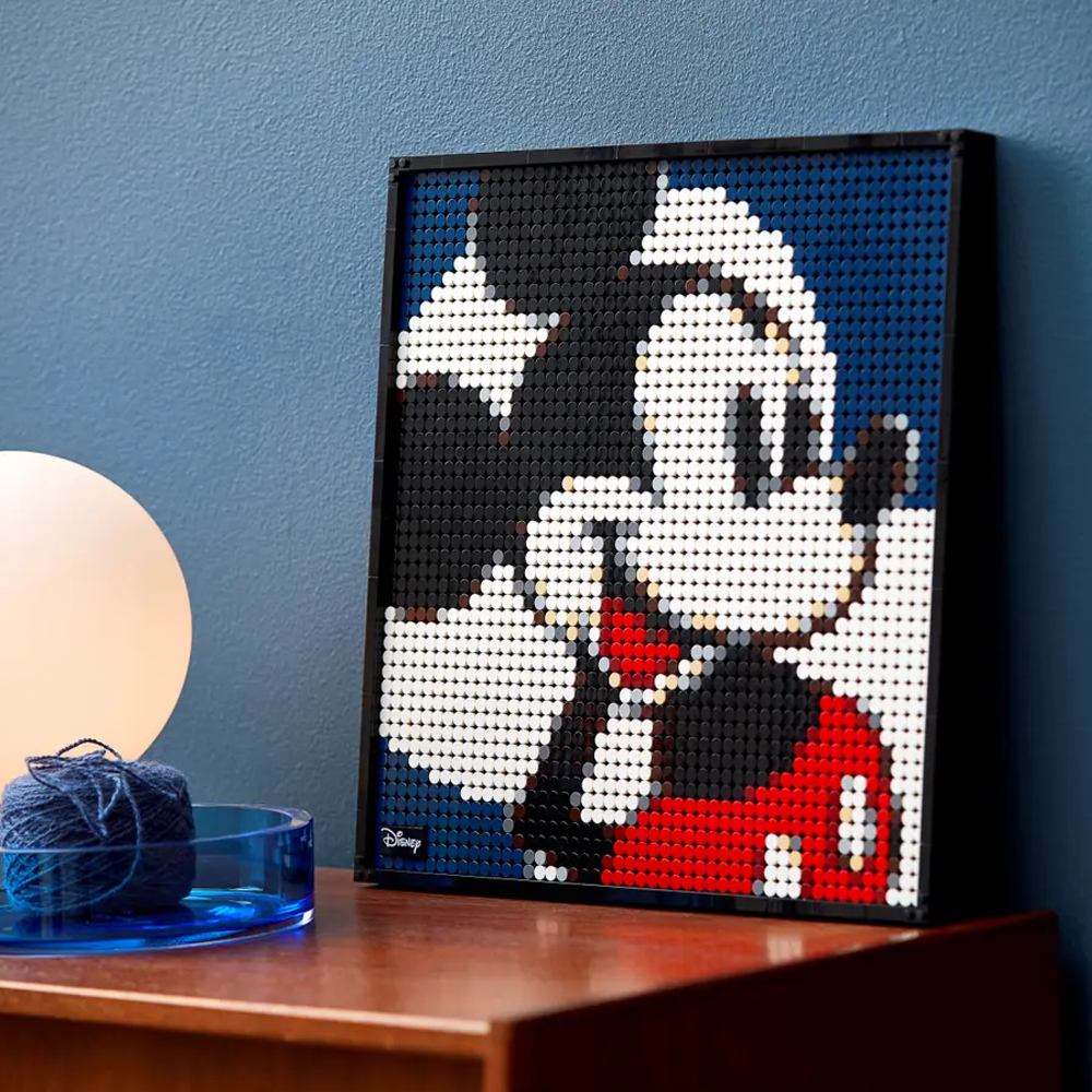 Pixel Brick Art - Disney's Mickey Mouse