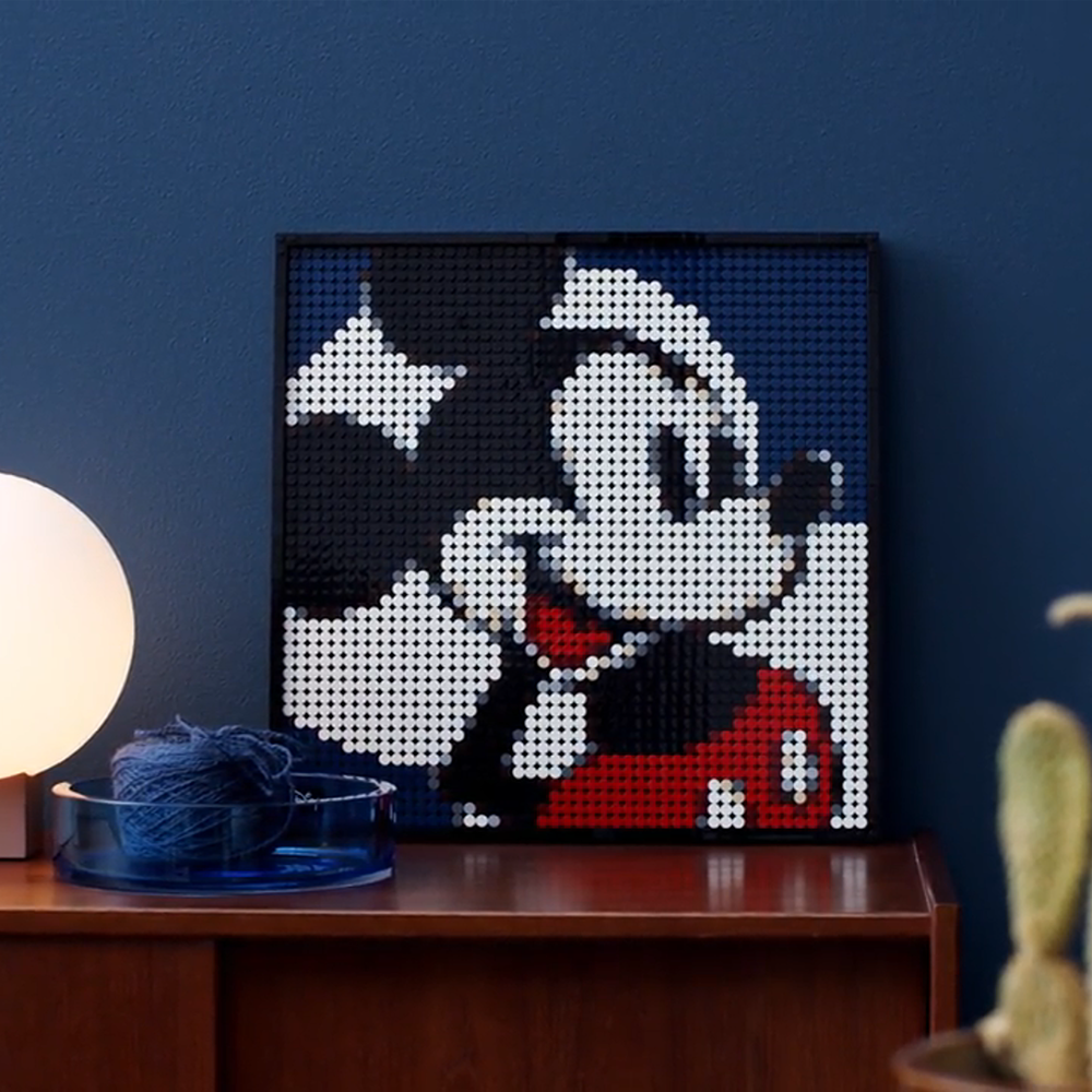 Pixel Brick Art - Disney's Mickey Mouse