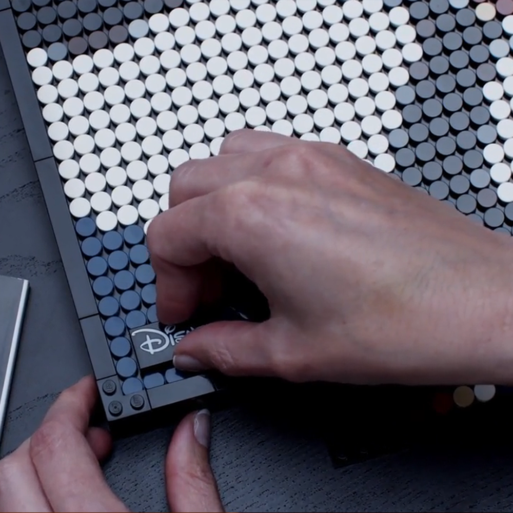 Pixel Brick Art - Disney's Mickey Mouse