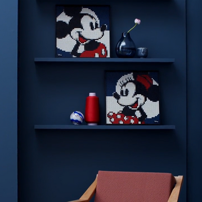 Pixel Brick Art - Disney's Mickey Mouse