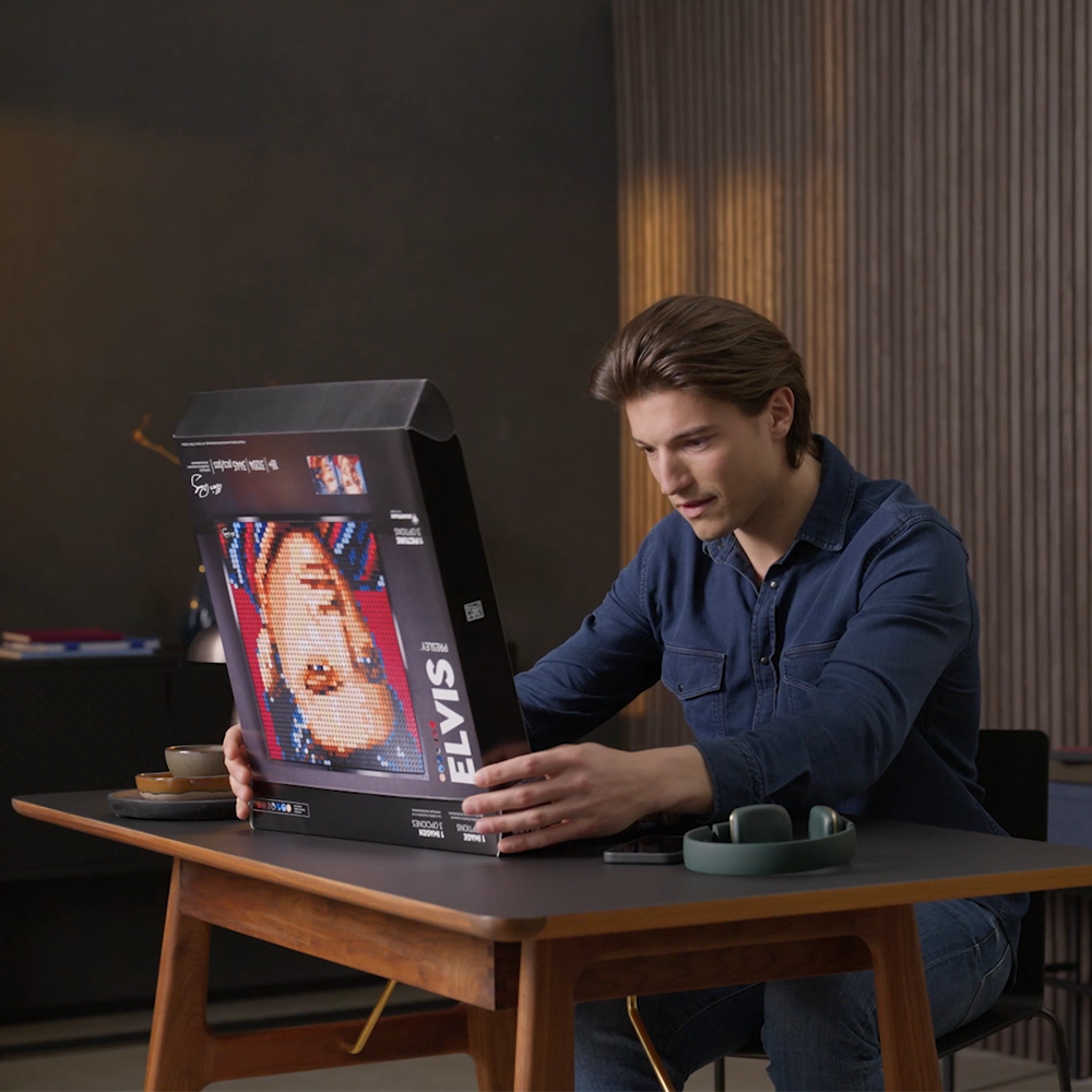 Pixel Brick Art - Elvis Presley “The King”