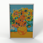 Load image into Gallery viewer, Pixel Brick Art Kit – Van Gogh’s Sunflowers
