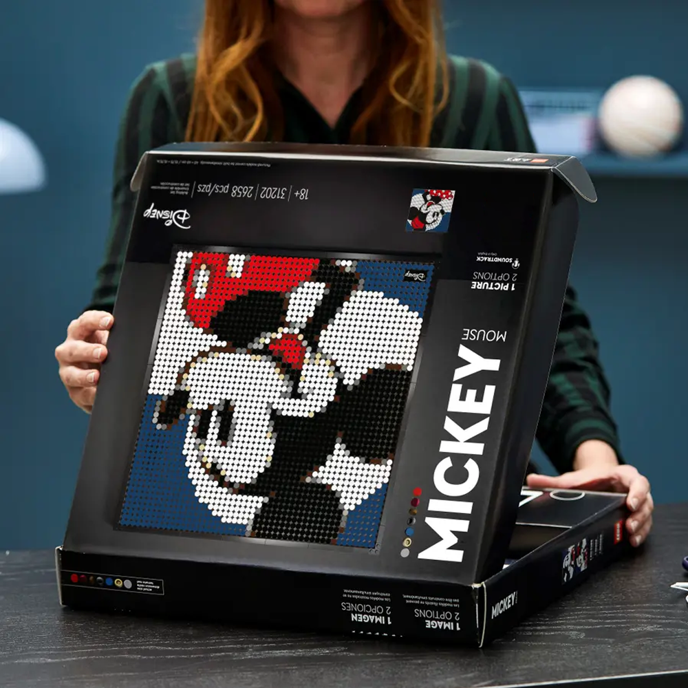 Pixel Brick Art - Disney's Mickey Mouse