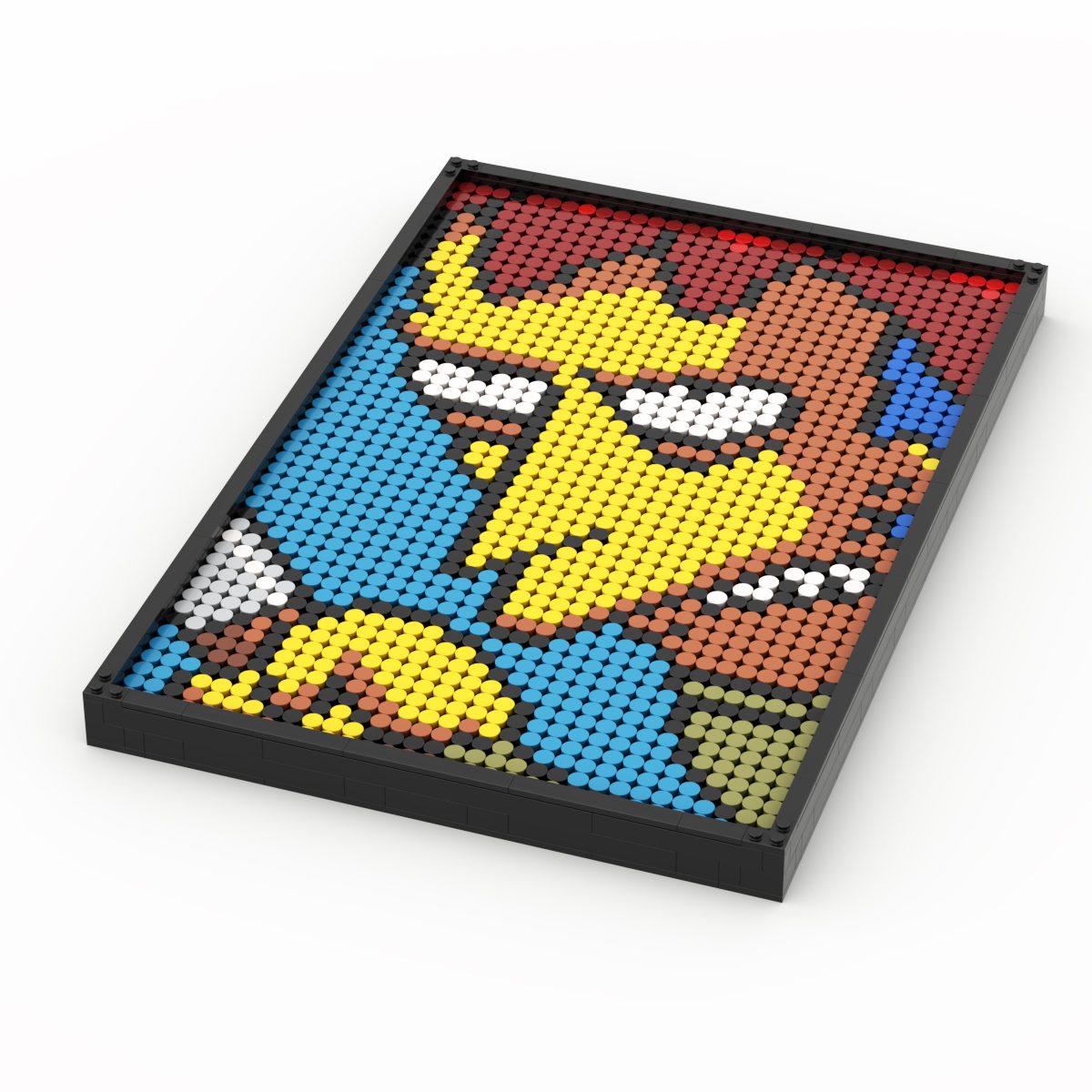 The simpsons   sideshow bob doopixel pixel art kit view 2