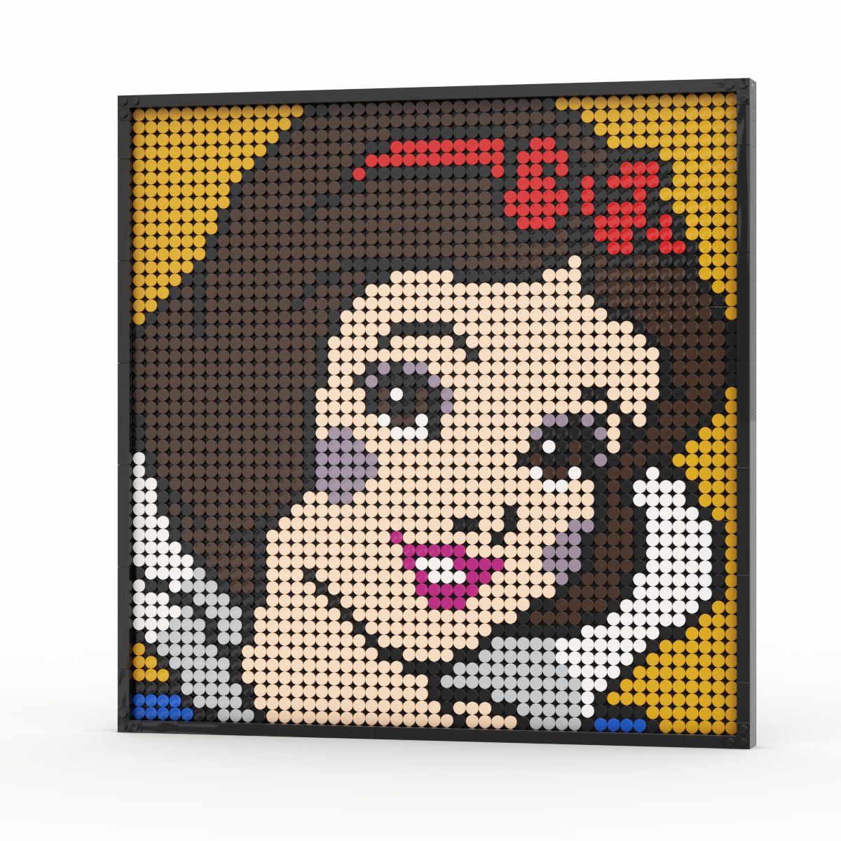 Snow White in Brick Mosaic
