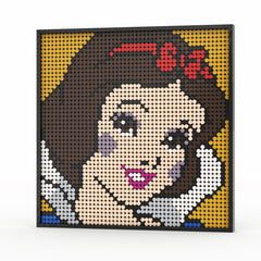 Snow White in Brick Mosaic