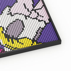 Daisy Duck in Pastel Pixels