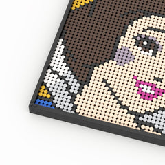 Snow White in Brick Mosaic