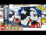 Load and play video in Gallery viewer, Pixel Brick Art - Disney's Mickey Mouse
