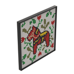 Load image into Gallery viewer, Pixel Brick Art Kits - Rainbow Dala Horse
