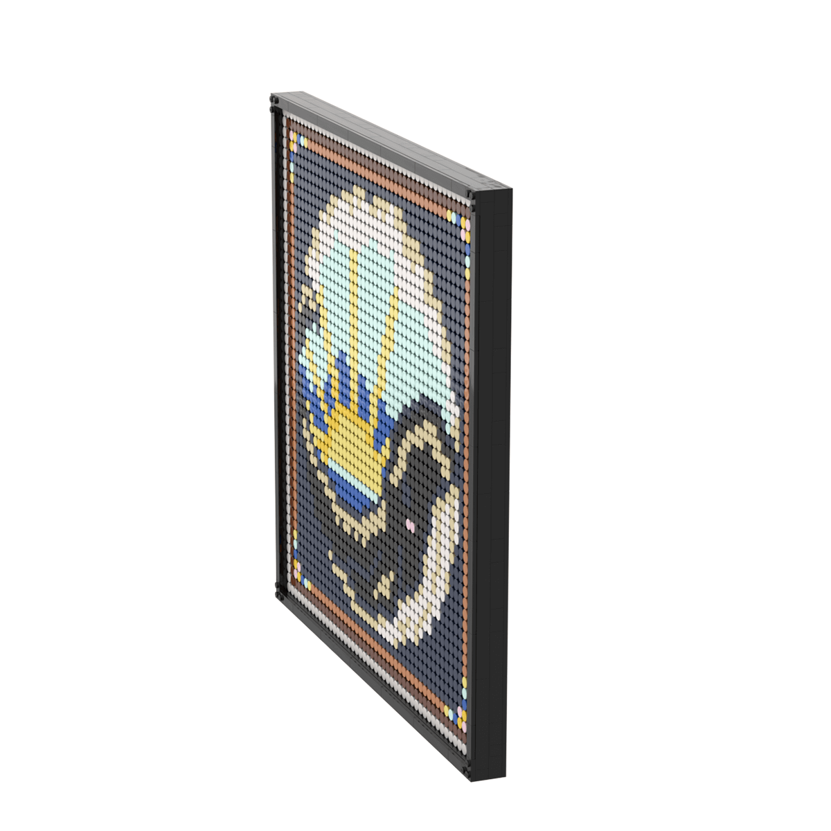 Pixel Brick Art Kit – Sunny Whale