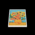 Load image into Gallery viewer, Pixel Brick Art Kit – Van Gogh’s Sunflowers
