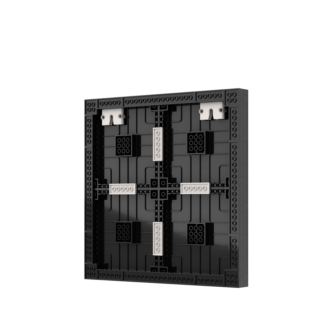 Christmas Pixel Brick Art Kit – Festive Snowman