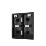 Load image into Gallery viewer, Christmas Pixel Brick Art Kit – Festive Snowman
