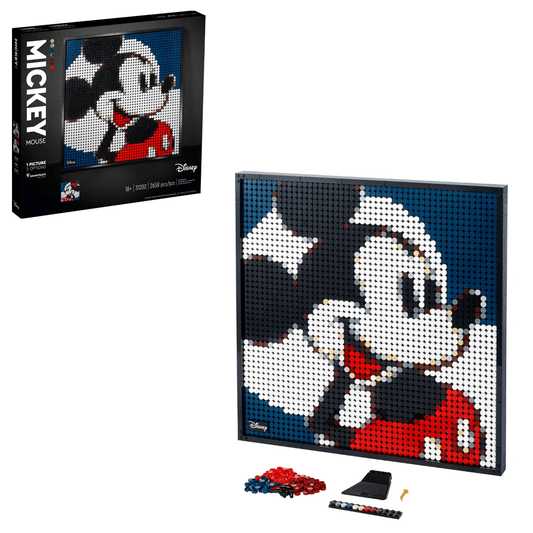 Pixel Brick Art - Disney's Mickey Mouse