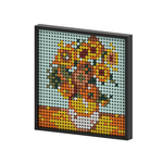 Load image into Gallery viewer, Pixel Brick Art Kit – Van Gogh’s Sunflowers (Small)
