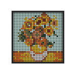 Load image into Gallery viewer, Pixel Brick Art Kit – Van Gogh’s Sunflowers (Small)
