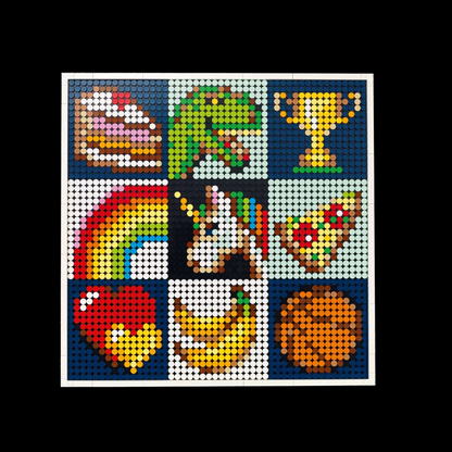Pixel Brick Art Kit - Art Project Create Together