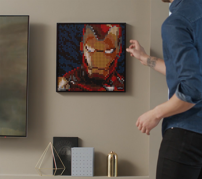 Pixel Brick Art - Marvel Studios Iron Man