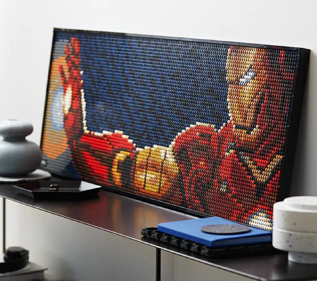 Pixel Brick Art - Marvel Studios Iron Man