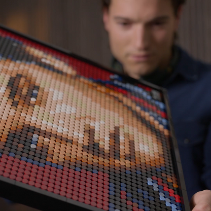 Pixel Brick Art - Elvis Presley “The King”