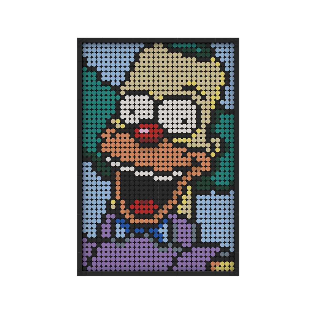 Pixel Brick Art Kit – The Simpsons Krusty the Clown