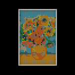 Load image into Gallery viewer, Pixel Brick Art Kit – Van Gogh’s Sunflowers
