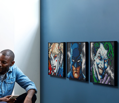 Pixel Brick Art - Jim Lee Batman Collection