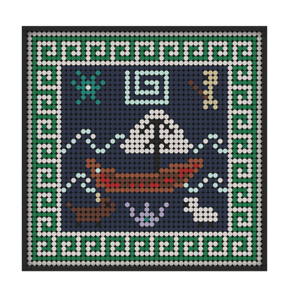 Pixel Brick Art Kit – The Odyssey