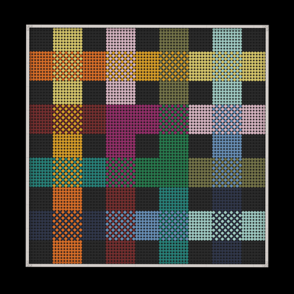 Pixel Brick Art Kit - The Harmony Grid